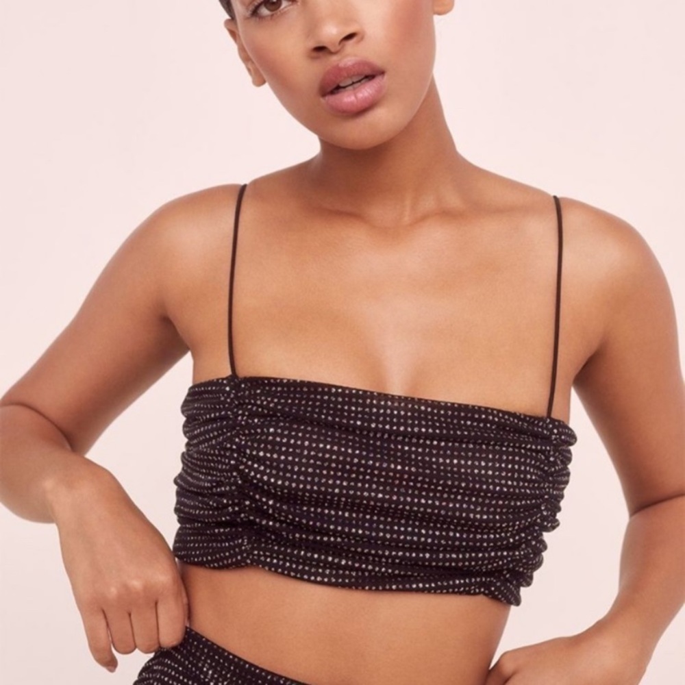 For love and lemons all that glitters crop top